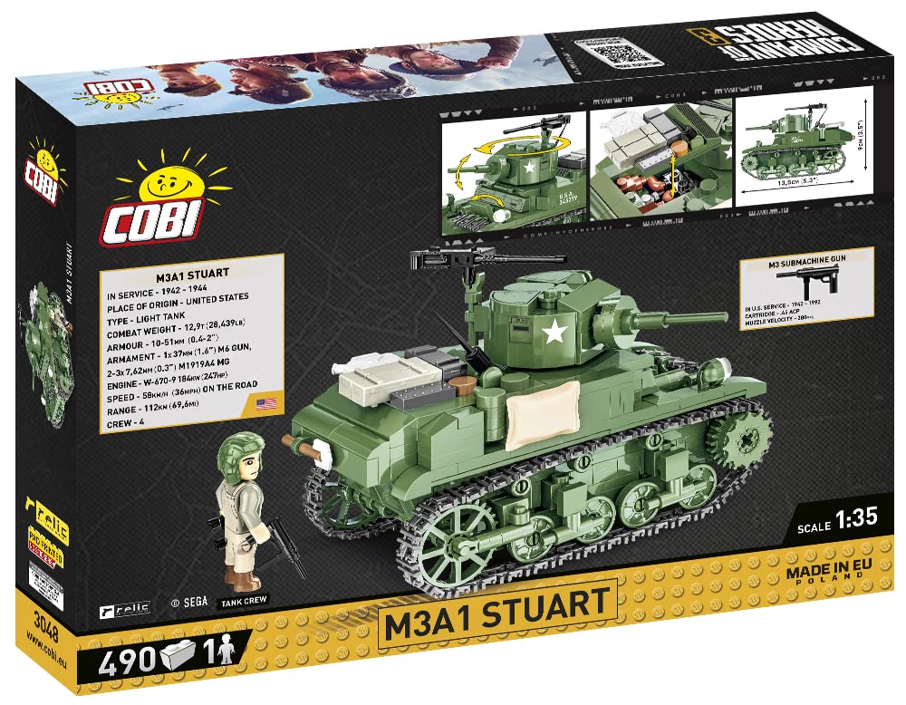 COBI COH M3 STUART 3048