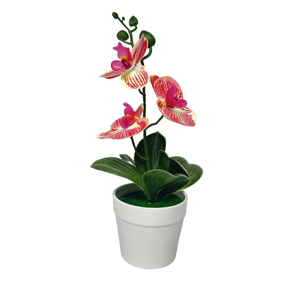 Fake Flower Plant Phalaenopsis Bonsai Easy To Style
