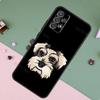 Cartoon schnauzer dog Fundas For Samsung A53 A33 A23 A13 A73 A12 A22 A32 A42 A52 A72 A50 A51 A71 A14 A34 A54 Case