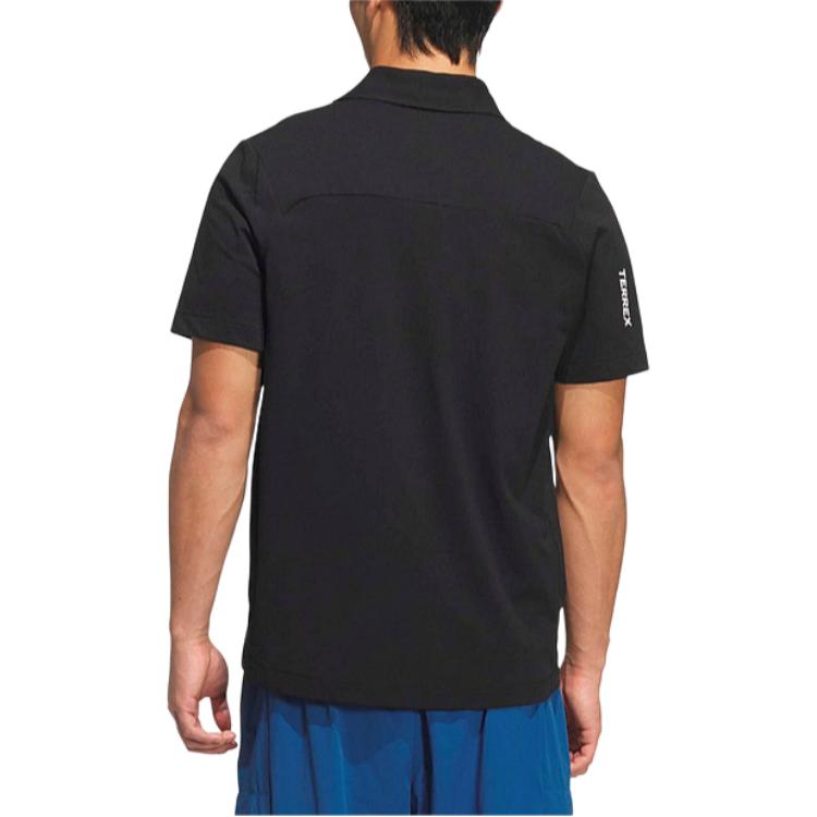 Adidas Terrex Multi Outdoor Sports Hiking Knitted Short Sleeve Polo Shirt Men tops KD4297