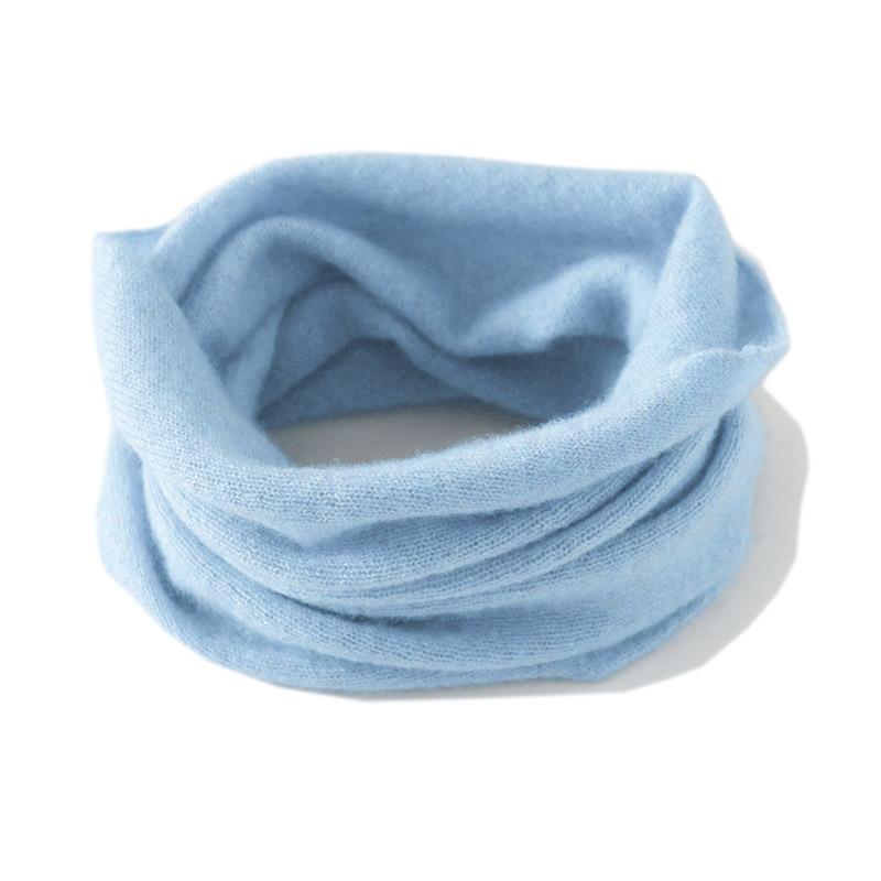 Alashan 100% Cashmere Small Scarf for Men, Autumn and Winter Knitted Warm Neck Warmer Scarf for Women, Versatile Neck Cover