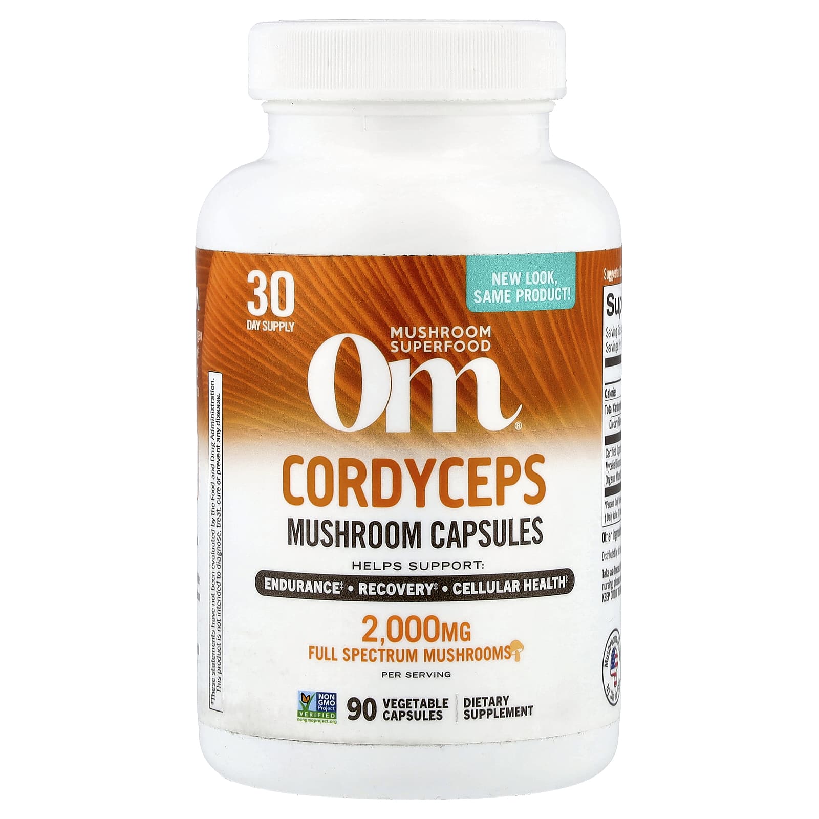 

Cordyceps sinensis, 90 Veggie Capsules (666Mg per capsule)