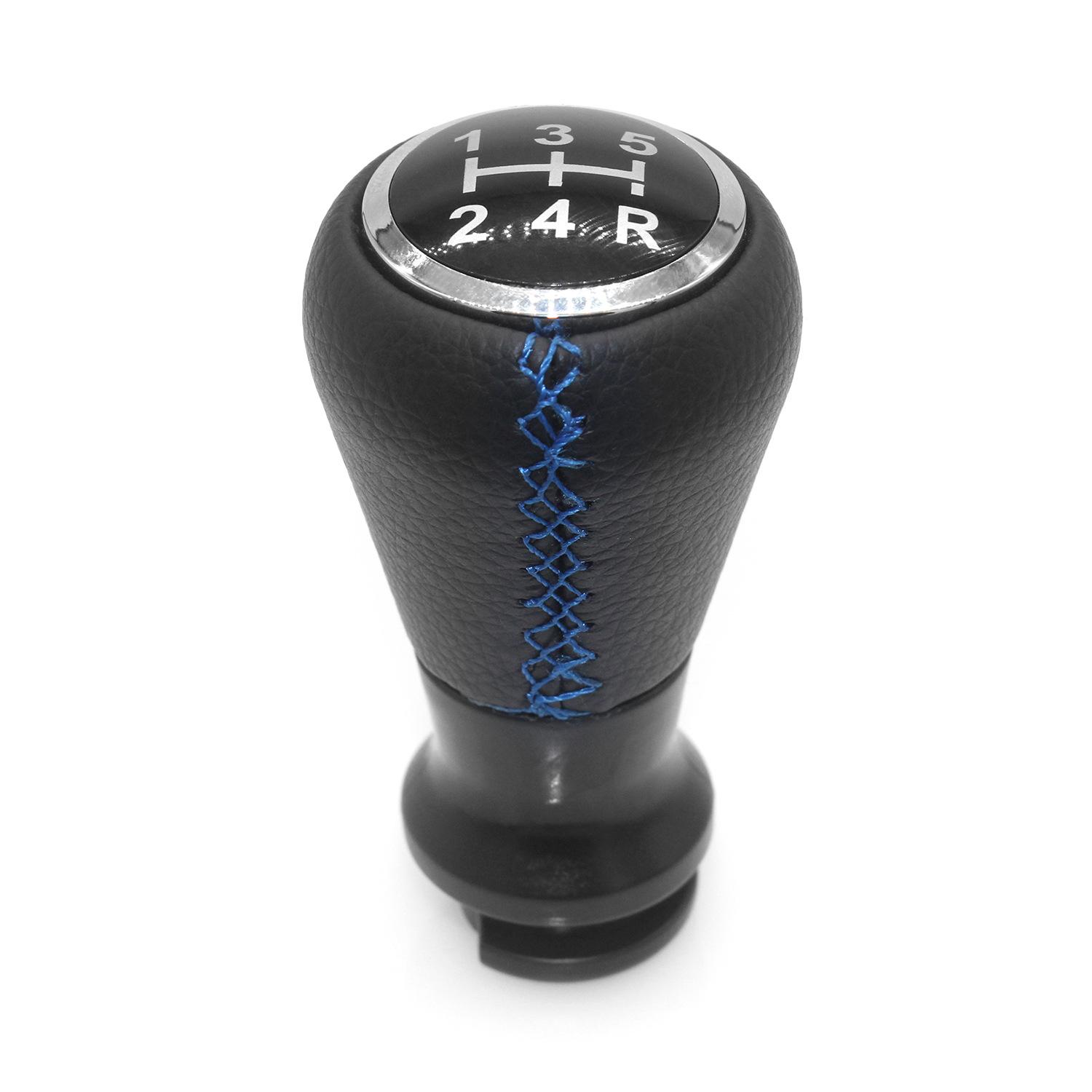 

Leather Gear Shift Knob for Peugeot 106 107 205 206 207 306 307 308 309 405 406 407 508 605 Citroen C1 C3 C4