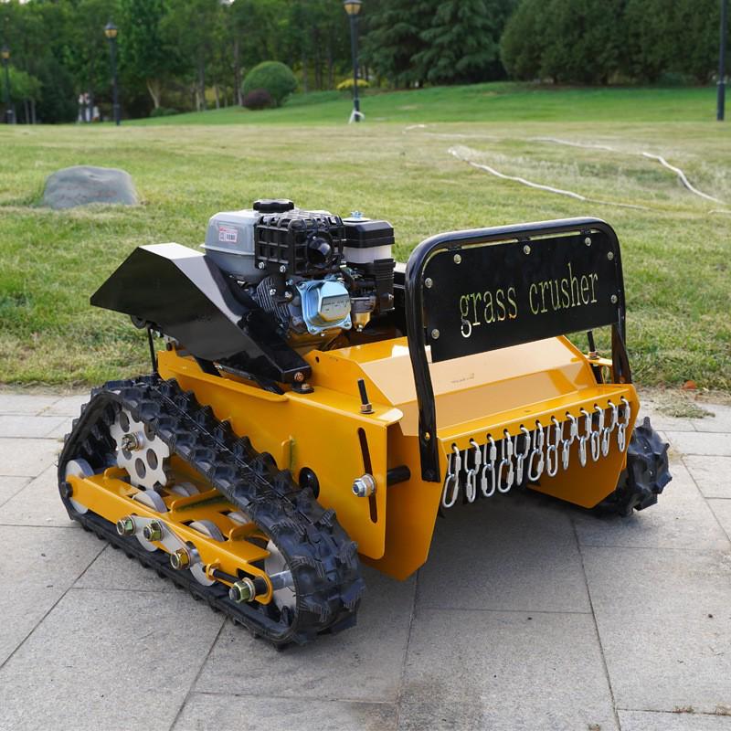 Gasoline-Powered Crawler Mower & Mulcher for Weeds - CE Certified, Export to Russia
