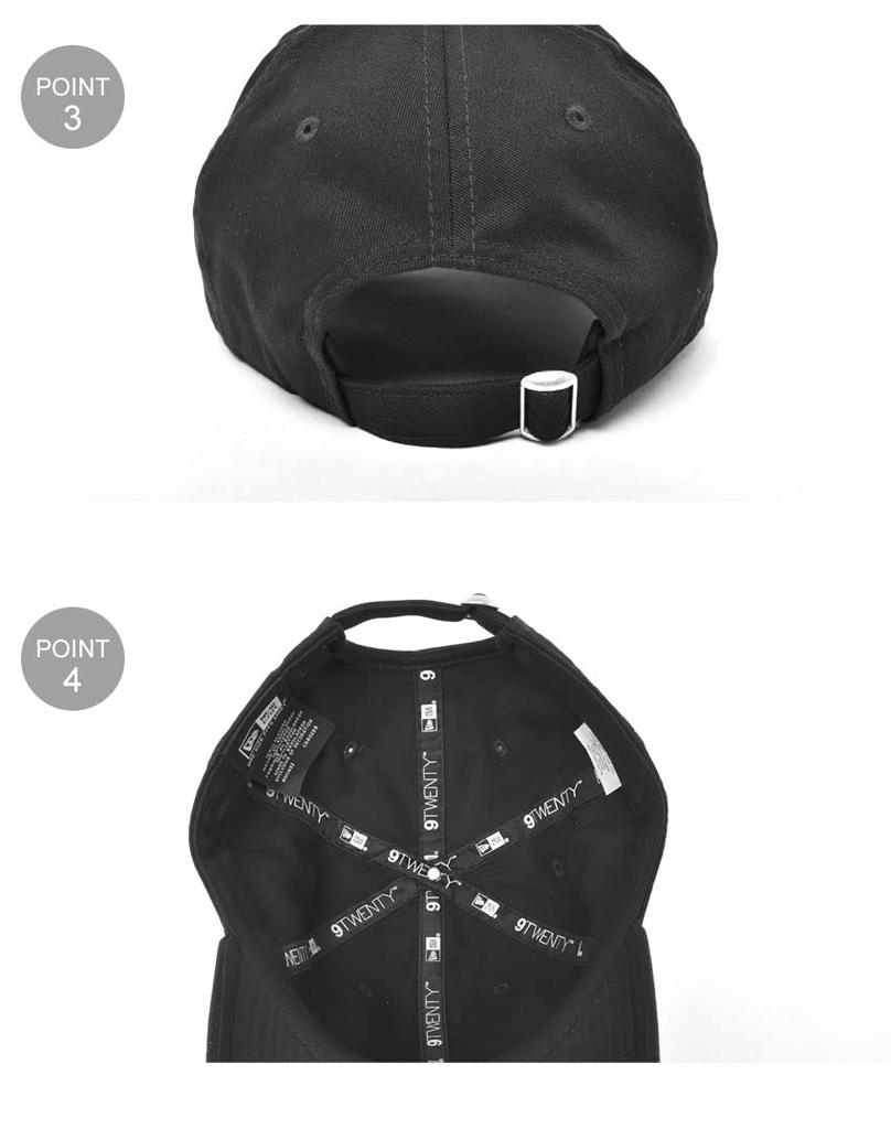 [New Era] Hat ADJUSTABLE UNSTRUCTURED CAP for men and women NE201 Baseball cap Plain Adjuster 6-panel Free size 03.Graphite [Used]