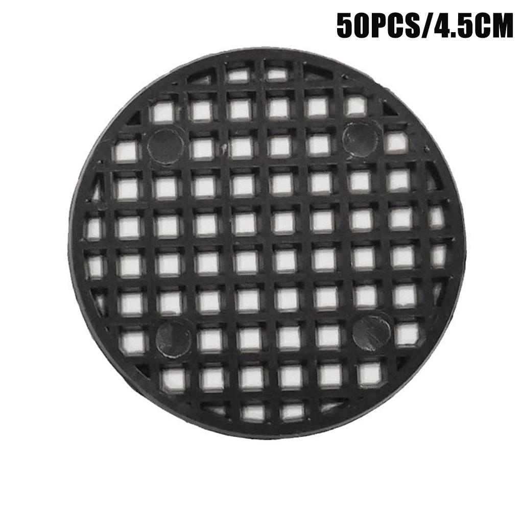 50PCS Flower Pot Hole Mesh Pad Bottom Mat Breathable Drainage Gasket Net