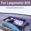 For Leapmotor B10 2025 Behind Screen Storage Box Central Dashboard Stowing Organizer Interior Car Accessories