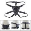 BDSM PU Leather Male Chastity Belt Device Pants Underwear Lock Penis Rings Bondage Erotic Sex Toys for Men Women 18+ Adult Games