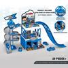 Rail Car Parking Assembled Runway Inertia Car Engineering Vehicle Children Toy City Garage Alloy Racing Track Toys For Boys Gift