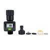 Wasserflussmesser Digitalanzeige Gartenflussmonitor + 5 % Genauigkeit für Wohnmobil Gartenschlauch Sprinkler