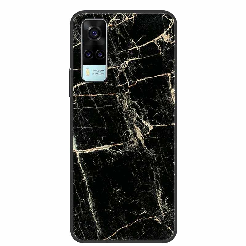 Pro vivo Y33 Pouzdro Mramorové Měkký Silikonový Zadní Kryt pro Vivo Y33 Y33S Y33T Kryt Telefonu pro Vivo Y 33 S Y33 T Coque Funda Nárazník