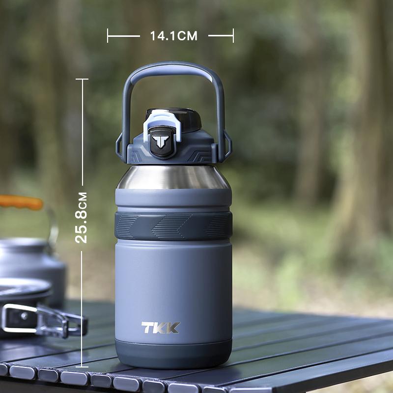 Large Capacity Cold Thermal Thermos Tumbler Stainless Steel Insulated Coffee Water Bottle Insulation Flask Pot Travel Mug