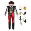 Zestaw Kostiumów Pirackich na Halloween do Występów na Imprezie