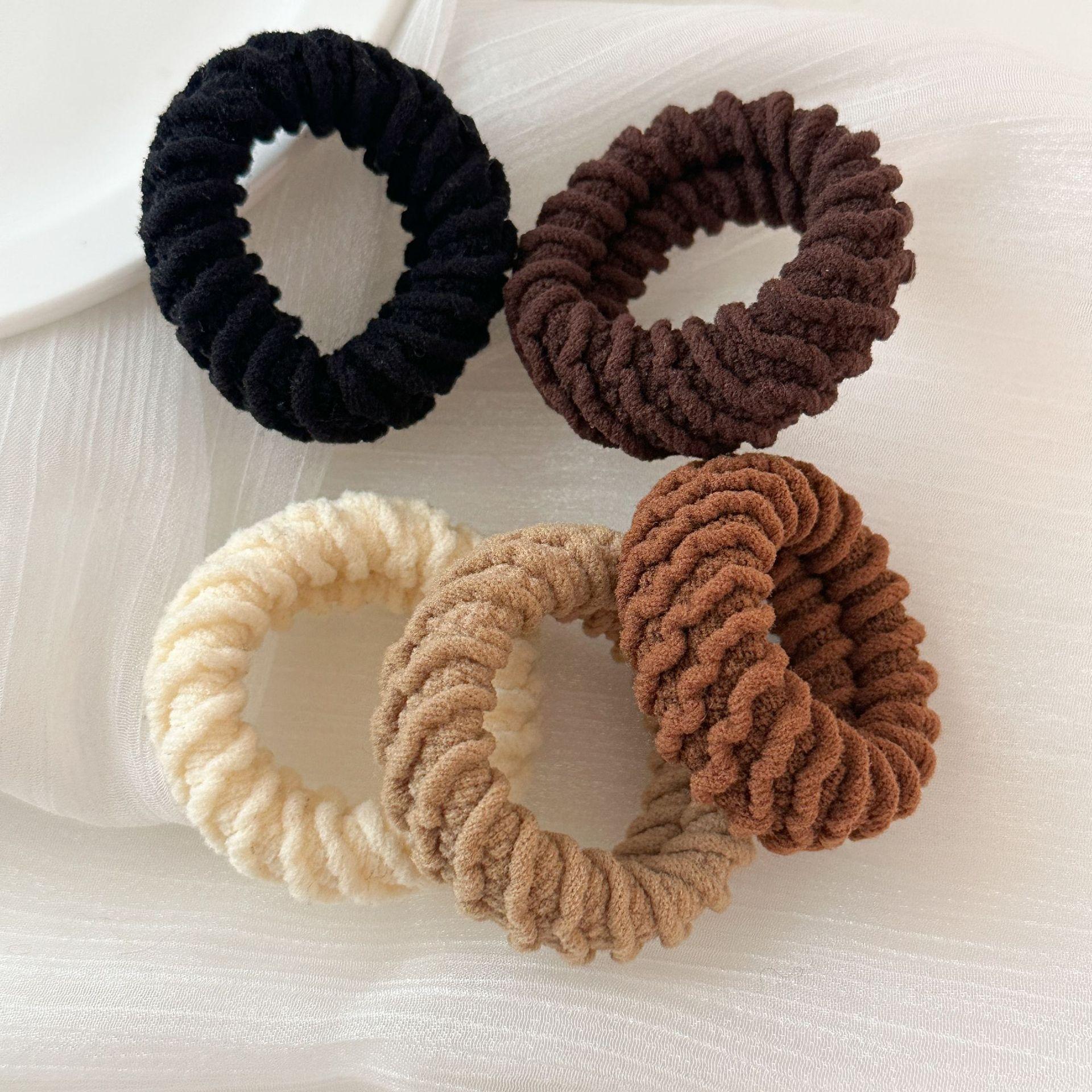 

5 шт. женские резинки, высокоэластичные повязки для волос