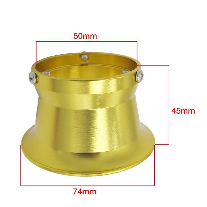 50mm Gaźnik Motocyklowy Filtr Powietrza Kielich Wiatrowy Kielich Horn dla 24/26/28/30mm Honda KTM dla Yamaha dla Harley dla BMW Moto