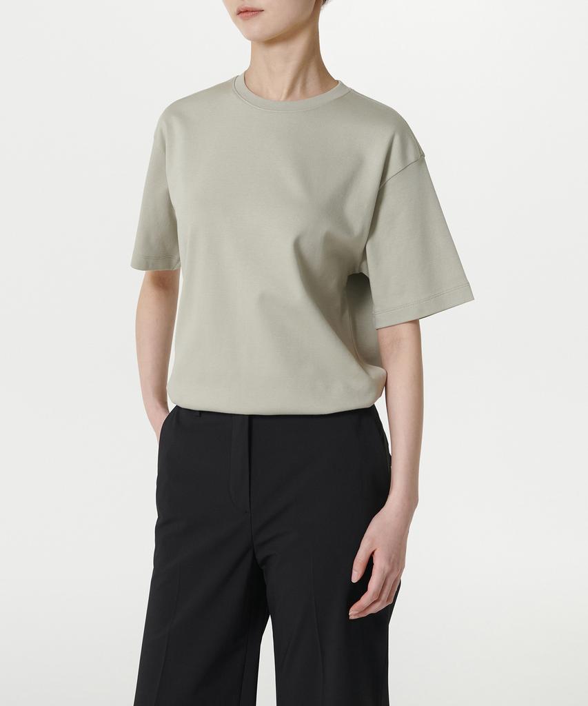 MUSINSA STANDARD WOMAN Women'S Relaxed Fit Crew Neck T-Shirt [Sage]