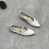 New Pointed-toe Single-toe Flat Simple and Versatile Women's Shoes