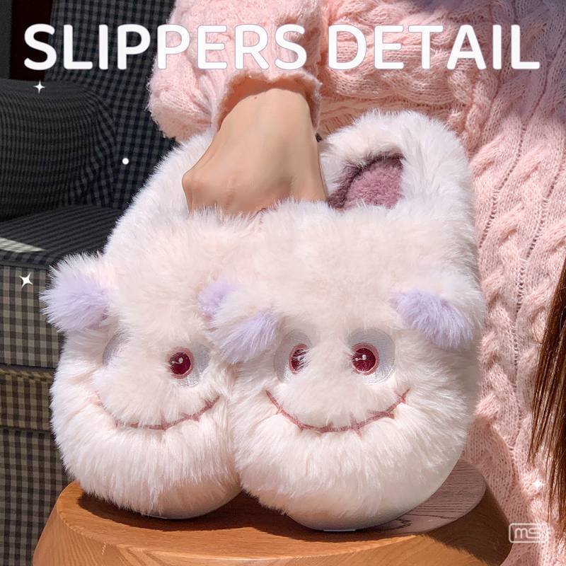 Новые милые мультяшные хлопковые тапочки для дома 36-37