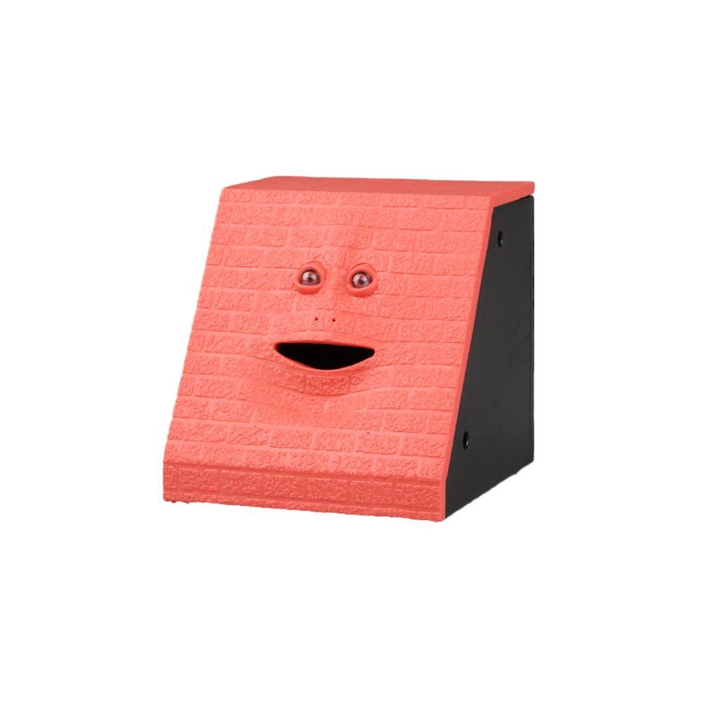 Eating Coin Plastic Cute Home Decoration Creative Automatic Piggy Banks Money Safe Box Face Bank Coin Box