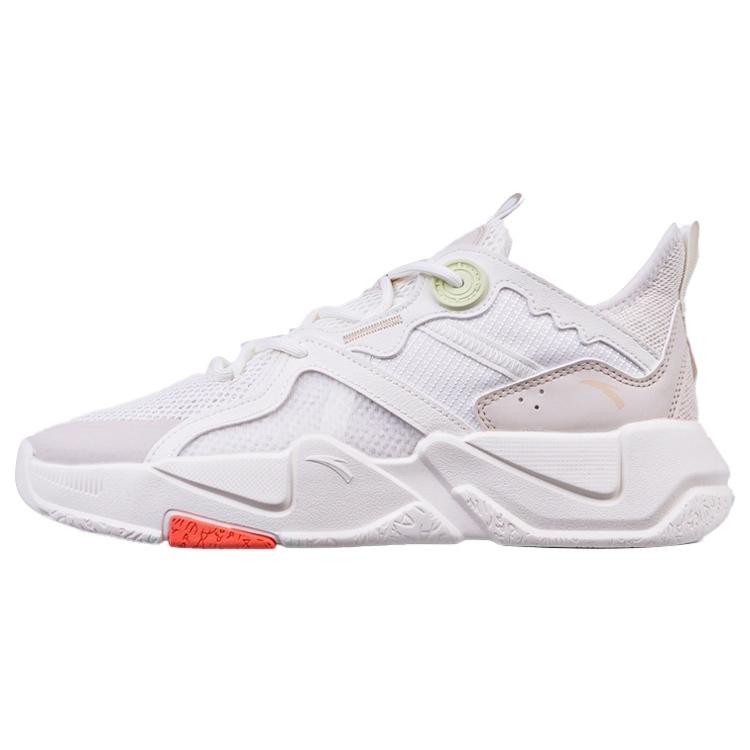 New Anta G6 G6 Cushioned Anti-Slip And Wear-Resistant Lightweight Low-Top Sports Casual Shoes Men's White Gray 112238083-1