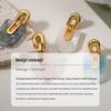 Elegant Gradient Acetate Dangle Earrings - Lightweight, Versatile, and Fashionable Accessories for Women