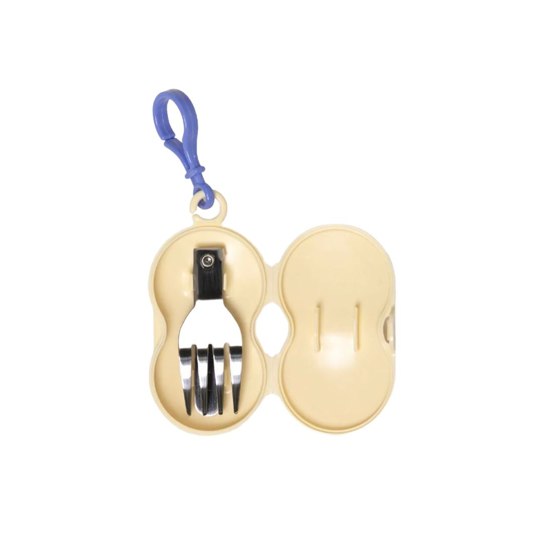 cocolocker Foldable Fork with Case Butter