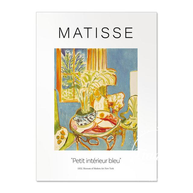 Vintage Abstract Matisse Line Figure Minimalist Europe Canvas Painting Posters Prints Wall Art Pictures Living Room Home Decor No Frame