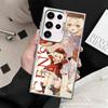 Genshin Impact Anime Soft Phone Case for Samsung Galaxy S24 S25 FE S26 Edge S23 Ultra S22 Plus S21 + Shockproof Cover Back Shell