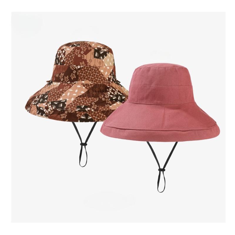 Summer Full Cotton Fisherman Hat Versatile Temperament Casual Double-sided Sun Hat