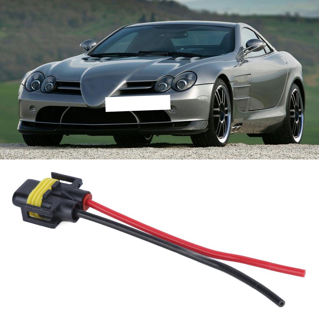 H11 H8 Headlight Connector Bulb Socket Wire Harness Connectors for Headlight Fog Light 12V 24V