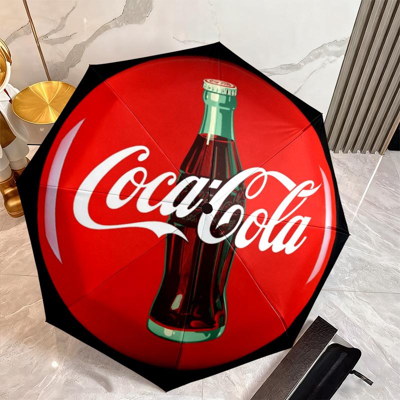 Christmas Gift Halloween Theme Bear Truck Coca Cola umbrella is suitable for all seasons, including home travel and outdoor activities Y17