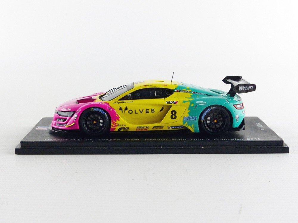 Spark National Model Renault Oregon Team 2015 Renault Sport Trophy Champion Capitanio 1/43 R.S.01 #8 D. Fumanelli/D.