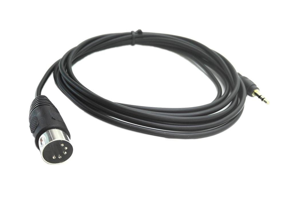 SinLoon 5-Pin MIDI DIN Cable for MIDI Keyboards, DIN To 3.5mm (SynthesizerOrganDigital PianoMIDI Guitar) with B&O System Instrument Performance