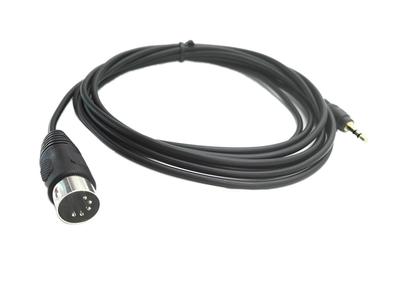 SinLoon MIDI DIN Cable for MIDI DIN To with System Instrument Performance Signal Output DIN 5-Pin Keyboards, 3.5mm (Synthesizer/Organ/Digital