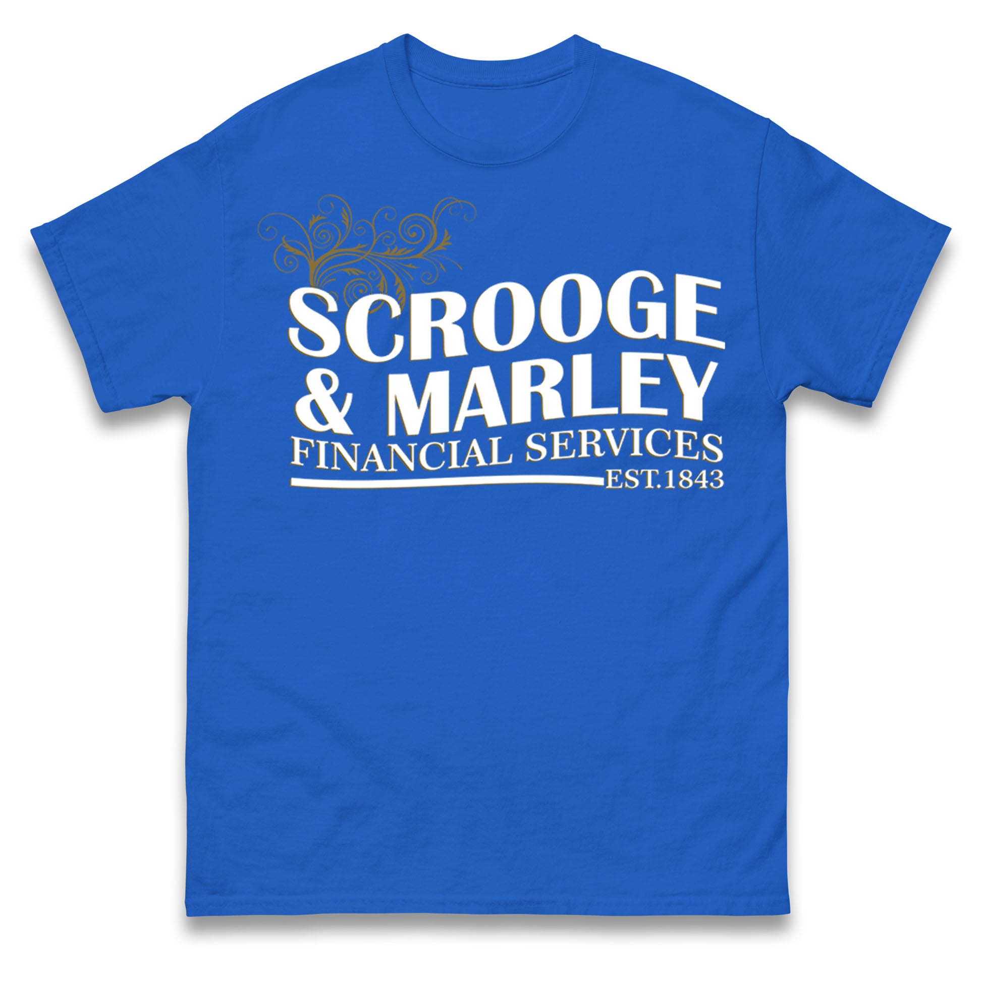 Scrooge & Marley Christmas Mens T Shirt Womens Tops Tees M