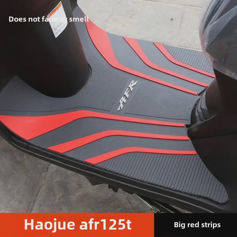 Gummi-Pedalauflage für Haojue City Eagle AFR125 HJ125T-27 Motorrad