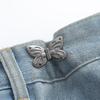 Adjustable Butterfly Waist Tightener for Jeans - Detachable Buckle for Large Waistbands