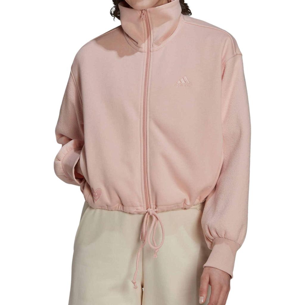 Adidas Jackets Women's Pink Lapel Moderate Other HU0309
