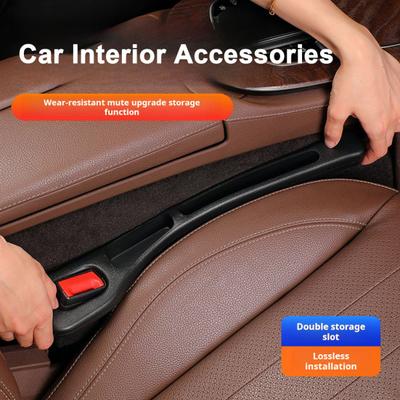 2 ks výplne medzier do autosedačiek s úložnými priestormi Univerzálna jednoduchá inštalácia Výplne medzier v konzole Organizéry do interiéru auta
