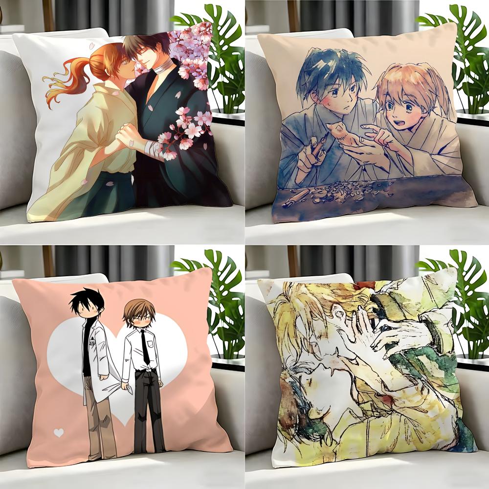 anime Hybrid Child Cushion Cover Cushion Cover Set Pcs x x x Pillowcase Decorative Sofa Home Decor