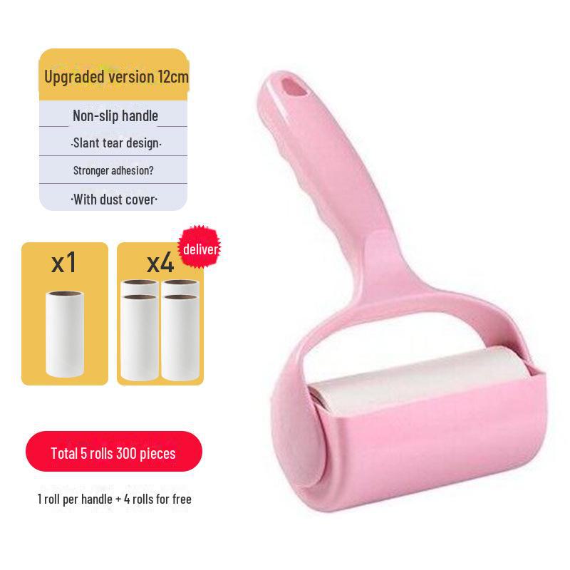 Large Pet Hair Roller Set with Free Shipping: Includes Dust Collector & Replacement Rolls for Clothes