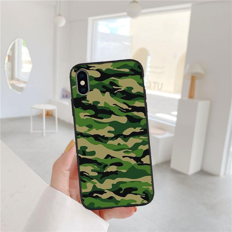 FM13 Camouflage Soft Shell Phone Case for Redmi Note 8 9 Pro Max 9S 9T 9C NFC 8T 8A 10A A4