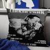 Band L-Linkin P-Park Cool Personalized Pillow Dust Cover Bedroom Kids Party Decoration Pillowcase Birthday Children Gift