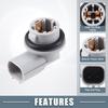 Side Marker Light Lamp Bulb Holder T10 2821 No.33304-TET-H01 for Honda Civic Hatchback Sedan 2016-2021