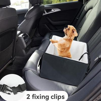 Seggiolino auto per cani, comodo, per animali domestici, per la maggior parte delle auto, accessori piegati, traspirante