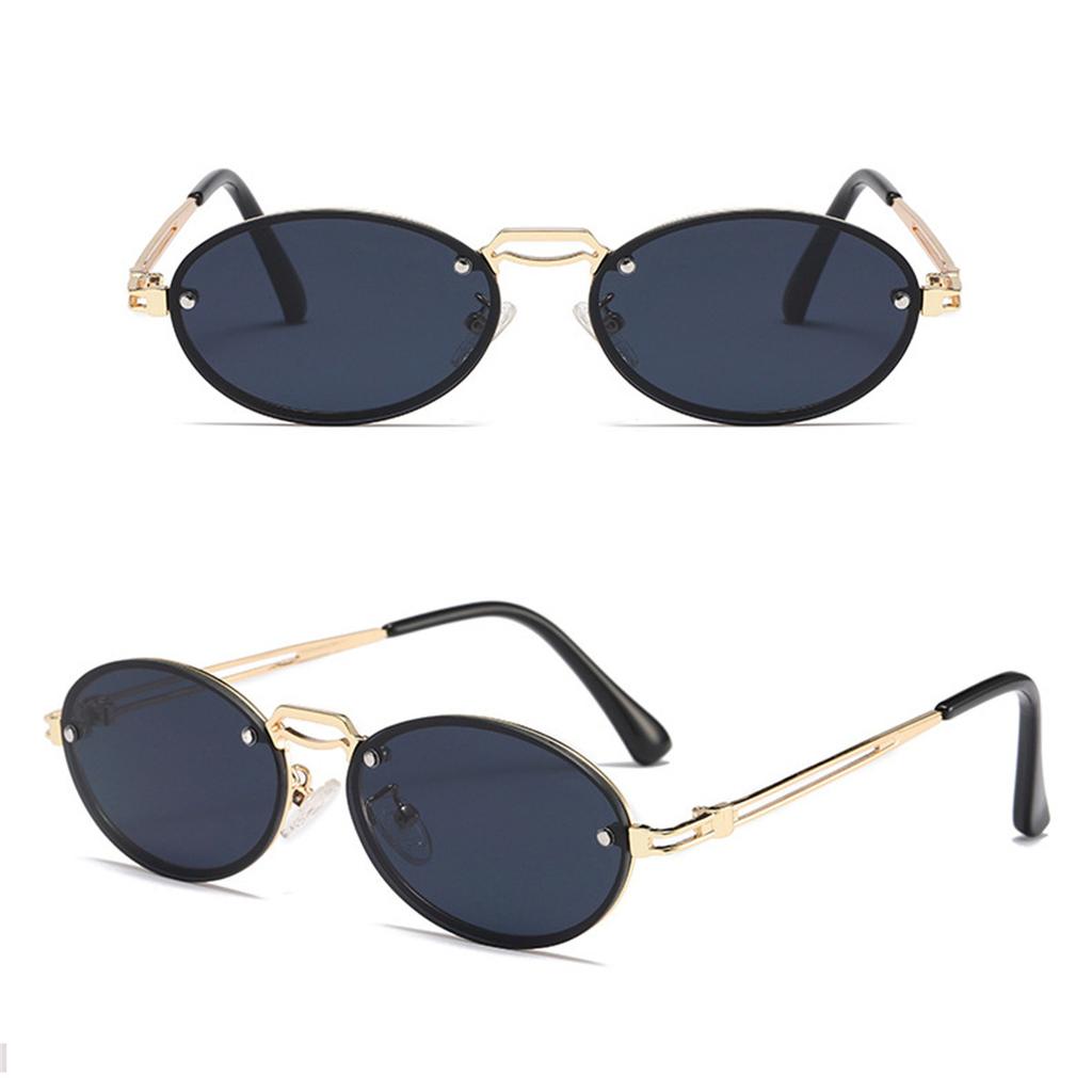 Fashion Sunglasses For Men Women Oval Small Sun Glasses Uv400 Protection Vintage Eyewear Retro Sunglass