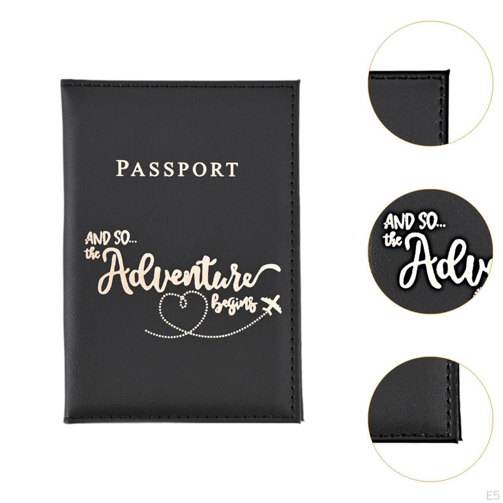 Passport Cover Portable Lightweight for Women Men Protection Wallet