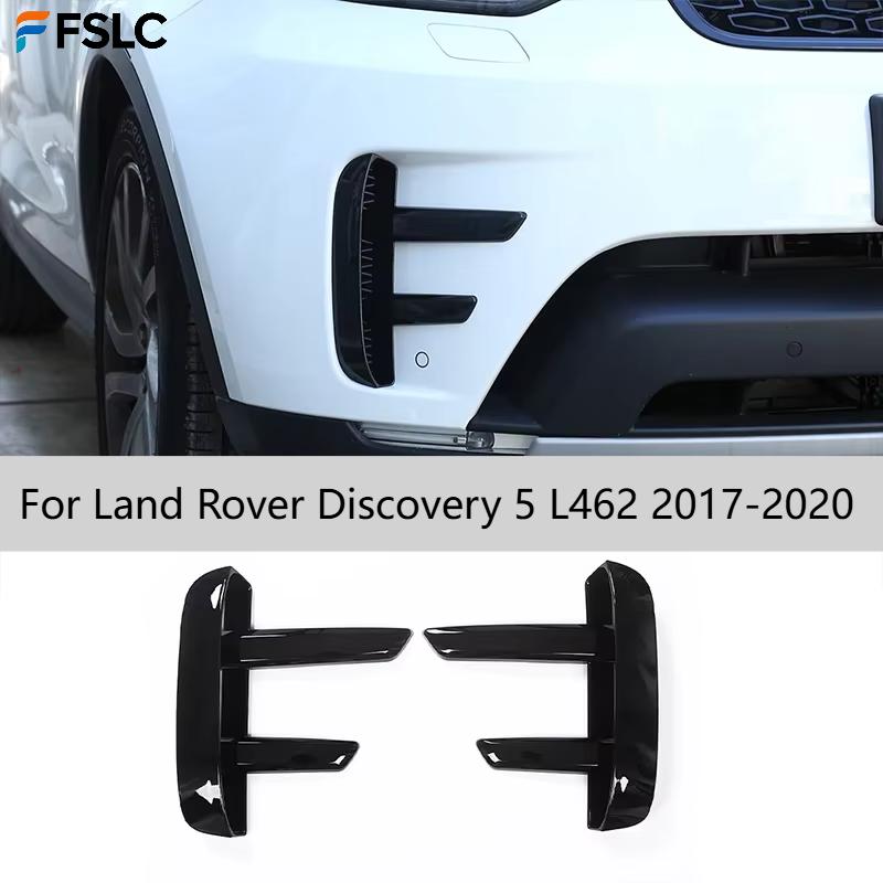 Car Upgrade For Land Rover Discovery 5 L462 2017- Front Bumper Grille Air Vent Cover Decor Trim Car Exterior Accessories