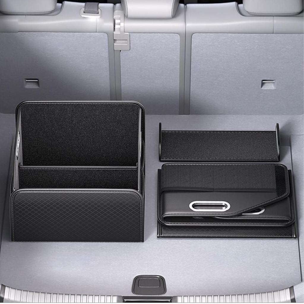 Trunk Organizer For SUV Foldable With Handles Folding Car Trunk Storage Organizer For SUV RV Sedan Automotive Vehicle