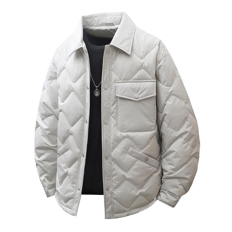 Trendy 90% Down Lapel Jacket: Thick, Warm & Casual